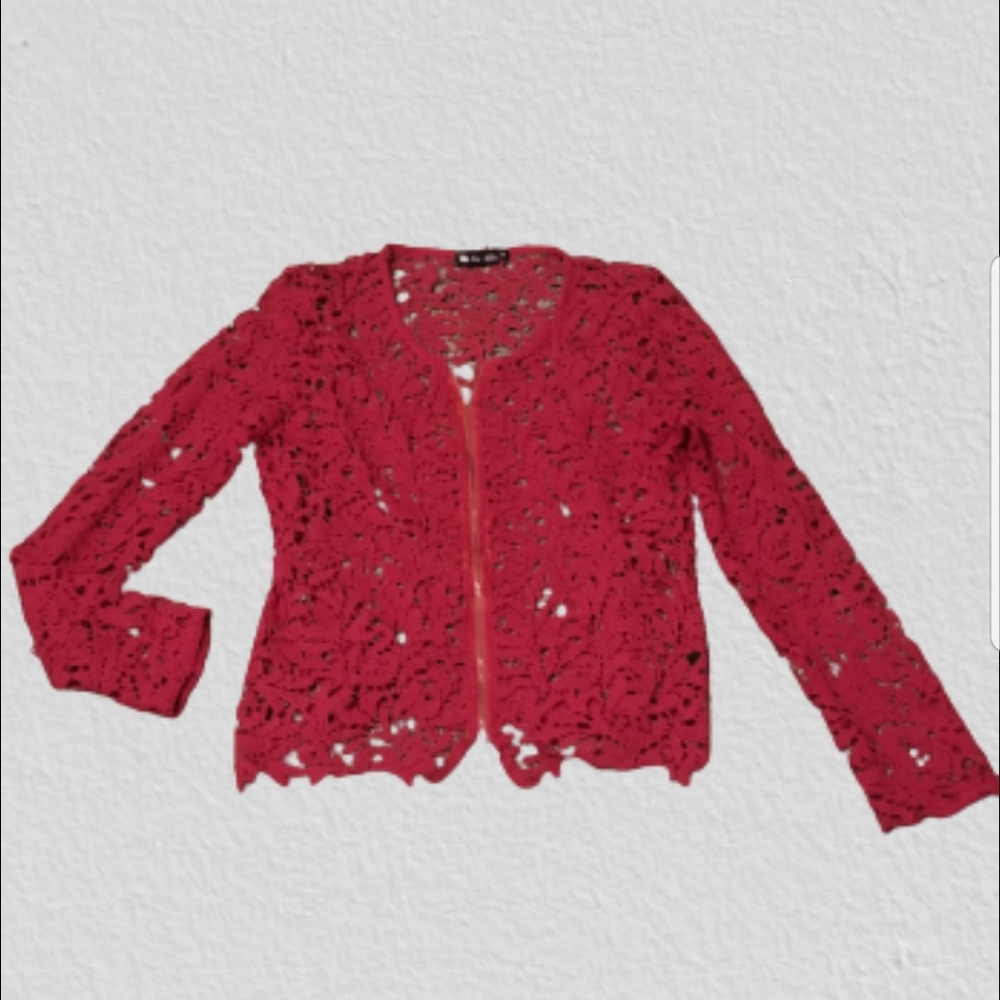 Ko Ko Ailis top , red, medium